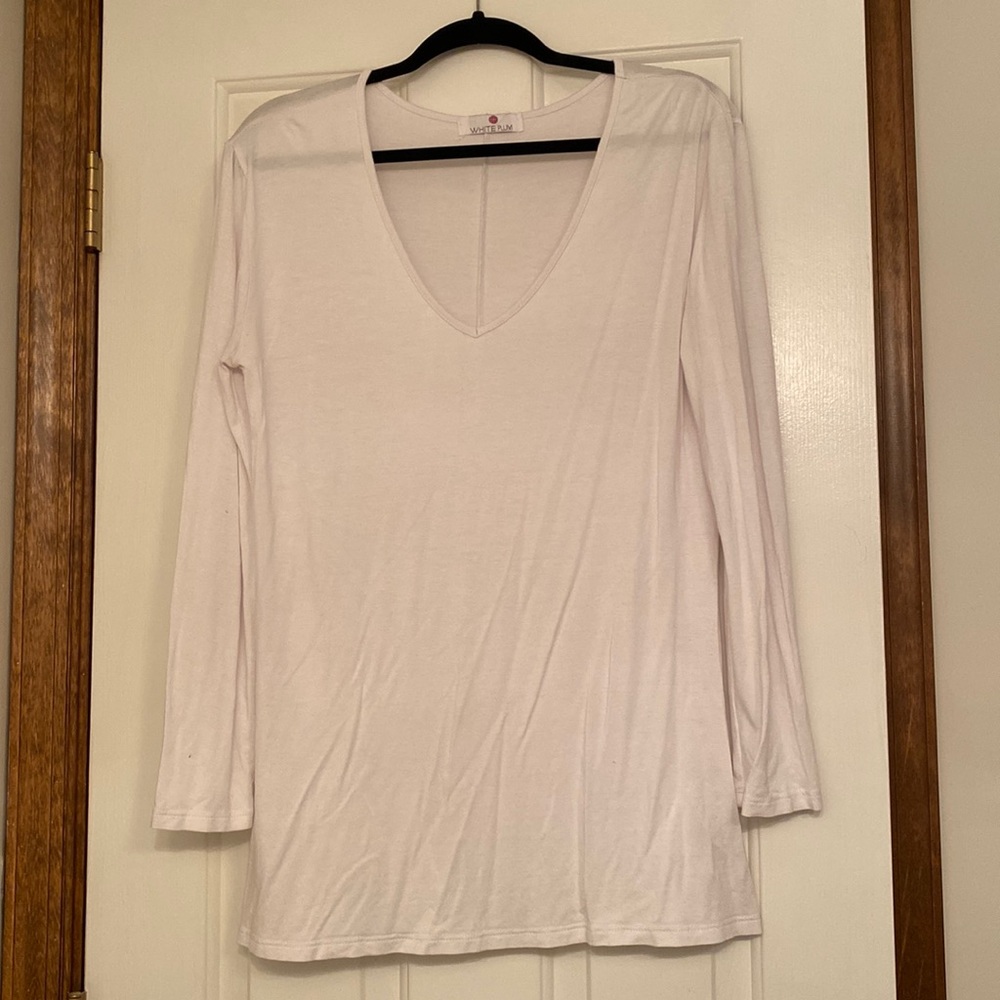 White Plum White Tunic - Med
